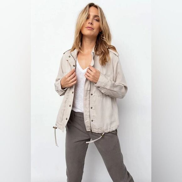 NWT Rails | Collins Military Jacket in Bone Size XXL - Picture 3 of 16